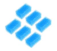 BESPORTBLE 6 Pièces Aquarium Biochemical Sponge Filter Pads High Density Replacement Media for Fish Tank Easy to Clean and Promote Beneficial Bacteria Growth