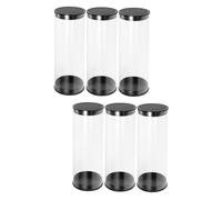 BESPORTBLE 6 Pièces Baril De Golf Étui De Golf Portable Étui À Balle pour Le Golf Conteneur Transparent Étui À Vitrine De Étui De Golf Conteneur De