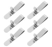 BESPORTBLE 6 pièces Clips Fixation Anneaux à Gâteau Acier Inoxydable Accessoires Pâtisserie Pratiques pour Cercles de Résistants et Faciles à Nettoyer pour Cuisson de Cookies et Desserts