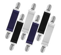 BESPORTBLE 6 Pièces Cravate Clip De Serrage Pour Chemise Clips Cinch Pour Vêtements Pour Femmes Pinces à Linge Pour Vêtements Mode Sangler Robe Agrafe Rétro Polyester
