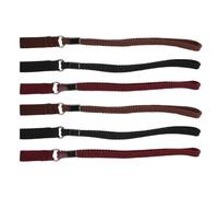 BESPORTBLE 6 Pièces Dragonne pour Bâton de Randonnée, Sangle pour Bâton de Randonnée en Nylon et Métal, Légère, Protection Supplémentaire, pour Canne et Walking Stick, Trekking et Montagne