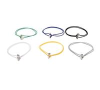 BESPORTBLE 6 Pièces Élastique de Fixation, Anneau Détachable en Caoutchouc | Bande Souple à Boucle, Bord Lisse et Rond, Changez les Paquet Vite, Usage Bureau, Ménage