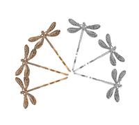 BESPORTBLE 6 Pièces Épingle à Cheveux Vintage Clip Libellule Clips Petit Coups De Cheveux or Épingle à Cheveux Libellule Agrafe Vintage Pinces à Cheveux Libellule Métal