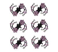 BESPORTBLE 6 Pièces Épingles à Cheveux Strass Lot De Pince Cheveux Mariage Fleur De Prunier Accessoires Femmes Filles