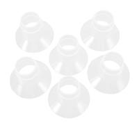BESPORTBLE 6 Pièces Insert de Bride pour Tire-lait, Inserts de Bride Pratiques, Accessoires pour Tire-lait Portables, Silicone, Confortables et Discrets, pour Mamans