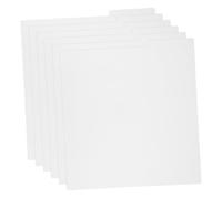 BESPORTBLE 6 Pièces Intercalaires pour Disques Vinyles Organisateurs avec Étiquettes Index pour Stockage Albums Découpe Précise pour Rangement Alphabetique