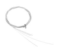 BESPORTBLE 6 Pièces Jeu de Cordes de Guitare Acoustique Plaqué Cordes de Rechange Légères pour Parfaites pour Débutants et Musiciens