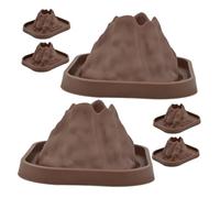 BESPORTBLE 6 pièces Modèle de pour Expériences Scientifiques Kit de Prop pour Éruptions Volcaniques Éducatif Créatif pour Garçon Fille Décoration et Apprentissage Pratique