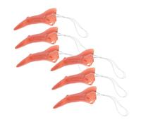 BESPORTBLE 6 Pièces Nez de Sorcière Faux Vinyle pour Costume Halloween Cosplay Fête Accessoires de Déguisement Effrayants pour Femmes