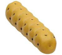 BESPORTBLE 6 pièces Ornements de Pommes de Terre Artificielles Décorations Réalistes Style Campagne Jouets Éducatifs pour Garçon Fille Accessoires de Présentation pour Maison et Magasin