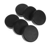BESPORTBLE 6 Pièces Palet Rondelle Dentraînement Rondelle De Hockey en Mousse Trucs Accessoire De Hockey Rondelle De Sport Rondelles De Sport Fournitures De Pratique Unité Centrale Solide