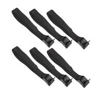 BESPORTBLE 6 Pièces Sangle De Transport Portable Ceintures De Service Multifonctions Sangle De Parapluie Réutilisable Sangle De Fixation pour Parasol Sangle Fixe pour Parapluie Black PP