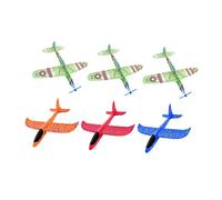 BESPORTBLE 6 pièces Set de Mini Planeurs à à Main Jouets Créatifs Mousse pour Garçon Fille Grands Petits Améliorez la Coordination Main Oeil Fun
