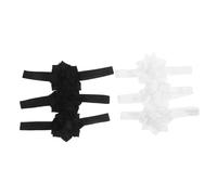BESPORTBLE 6 Pièces Stretchy Soft Hairbands For Newborns Infants And Elegant Floral Crowns For Dress Up And First Birthday Celebrations