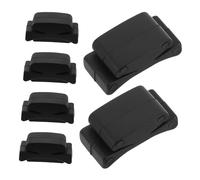 BESPORTBLE 6 pièces Support Médiator Guitare Caoutchouc Clip Rangement pour Plectre Acoustique Électrique Basse Ukulélé Accessoire Polyvalent pour Musiciens