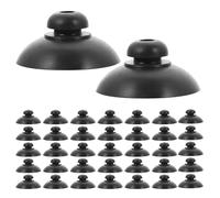 BESPORTBLE 60 Pièces Ventouses Caoutchouc Puissantes pour Pompe Submersible Aquarium Fixation Stable sans Perçage pour Pompe à Oxygène et Tuyauterie