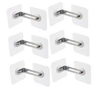 BESPORTBLE 6pièces Ancrages Anti-basculement Pour Meubles Adhésives Sécurité Garçon Fille Fixation Murale Compatible Tables De Chevet Téléviseurs Étagères
