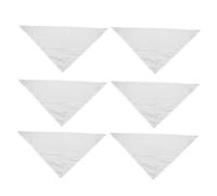 BESPORTBLE 6pièces Bandanas Triangulaires pour Animaux Bavoirs Absorbants Lavables pour Chiens Et Chats Accessoires Créatifs pour Festivals Et Photos