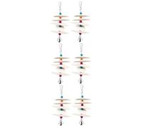 BESPORTBLE 6pièces Jouets Cuttlebone Sepia pour Oiseaux pour Entraînement De Morsure Santé des Perruches Et Autres Oiseaux