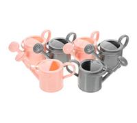 BESPORTBLE 6pièces Lot de Arrosoirs Plastique Miniatures Pots Extérieur Mignons Accessoires De Décoration pour Maison De Poupée Et Mini-Jardin
