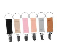 BESPORTBLE 6pièces Pince à Chapeau pour Voyage Sac à Main Chapeaux à Larges Bords Casquettes De Baseball Paille Plage Piscine Camping Randonnée