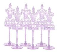 BESPORTBLE 6Pièces Support Mannequin pour Vêtements de Porte Vêtements Miniatures Accessoires de Décoration pour Mini Chambres à Coucher