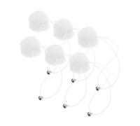 BESPORTBLE 6pièces Suspendues pour avec Cloche Accessoires De Jeu pour Arbre à Et Griffoir Jouets Interactifs Stimulateurs pour Intérieurs