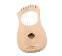 BESPORTBLE 7 Cordes Kit de Lyre Diy à Cordes avec Poteaux et Accordeur pour Débutants et Amateurs de Création Instrument Musical Personnalisable et Décoratif