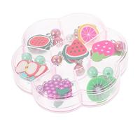 BESPORTBLE 7 Paires Boucles Oreilles à Clip Pour Garçon Fille Ornements Oreilles Non Perçants Motifs De Dessins Animés Pour Garçon Fille