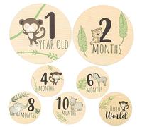 BESPORTBLE 7 pièces Disques pour Jalons de de Accessoires de Photographie Mensuels Décoratifs et pour Nouveaux