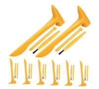 BESPORTBLE 8 Ensembles Outils Excavation Archéologique pour Garçon Fille Kit de Creusage Dinosaure avec Marteau Ciseau et Brosse Éducatif pour Développer Motricité et Coordination Portable