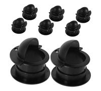 BESPORTBLE 8 Ensembles Table Soccer Replacement Parts Plastic Entry Cups with Stainless Steel Adapters for Foosball Machine Easy Installation and Precise Scoring Accessories