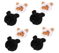 BESPORTBLE 8 Pcs Chapeau Décoratif pour Animaux De Compagnie Accessoires pour Chiots Chapeaux De Chiot pour Petits Chiens Bandeau Drôle pour Animaux De Compagnie Coiffure pour Animaux De