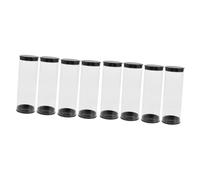 BESPORTBLE 8 Pièces Baril De Golf Organisateurs De Golfs Porte-Balle Portable Étui à Balles De Golf Tube De Rangement Transparent Cartouche De Balle De Tennis Porte- Afficher PVC
