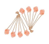 BESPORTBLE 8 pièces Blocs de Sel à Naturels pour Chevaux Bovins Cerfs et Autres Animaux Sel Minéral Rose de par Bloc Favorise Digestion et Immunité