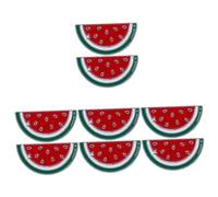 BESPORTBLE 8 Pièces Broche Pastèque Alliage Épingle Décorative Fruitée pour Collier Cardigan Écharpe Accessoire Mode Femme