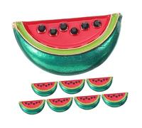 BESPORTBLE 8 pièces Broche Pastèque Créative Épingle à Revers Légère et Résistante pour Pulls Robes Écharpes Accessoire Mode Féminin Élégant