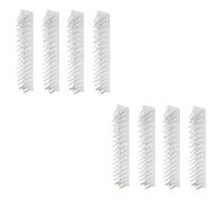 BESPORTBLE 8 Pièces chat lui-même jouet masseur plus doux pour chaton peigne de massage scratch jouets chaton grattoir chat jouet masseur de chat d'angle outil de toilettage pour chat blanche