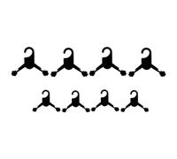 BESPORTBLE 8 Pièces Cintre pour Animaux De Compagnie Voiture De Support De Téléphone Portable Cintre Cool Joules Chaussette Robinet Remplisseur Cintre Bébé Cintre pour Pantalons Rat Plastique