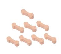 BESPORTBLE 8 pièces Connecteurs de Rails Bois Adaptateurs pour Circuits de Train Connecteurs Étanches pour Extension de Circuit Accessoires Éducatifs pour Garçon Fille