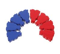 BESPORTBLE 8 Pièces D’échecs en Bois pour Jeu de Société, Placement Facile | Surface Lisse et Polie, Usage Portable, pour Garçon Fille et Étudiants, Activités de Mathématiques