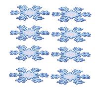 BESPORTBLE 8 Pièces Écussons de Brodés Sans Couture pour Vêtements Sacs Chapeaux et Jeans Appliques Hiver Faciles à Poser pour Réparation et Décoration DIY