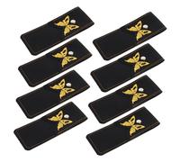 BESPORTBLE 8 Pièces Étui de Couteau Cuir Noir pour Cosplay et Arts Martiaux Accessoire Portable pour Jeux et Pochette de Rangement pour Performance Scénique et Collection
