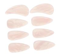 BESPORTBLE 8 pièces Guzheng Nail Cover Resin Durable Finger Nail Guard Set Professional Guzheng Finger Picks For Beginners Enhanced Playing Comfort