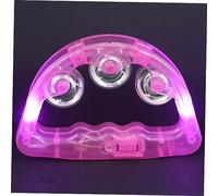 BESPORTBLE 8 pièces Tambourins Lumineux Instruments de Percussion pour Fêtes et Événements Couleur Aléatoire Couleur Aléatoire