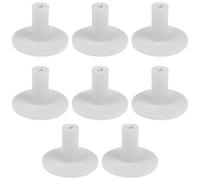 BESPORTBLE 8 Pièces Tee-Shirt en Caoutchouc de Golf T-Shirts de Golf Support TPR White