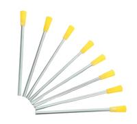 BESPORTBLE 8 pièces Triangle Percussion Instrument Set for with Beater Small Orff Percussion Tool for Hand-Eye Coordination Music Exploration and Early Education