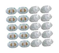BESPORTBLE 80 pièces Ear Stickers For Bath And Swimming Disposable Ear Covers For Infants And