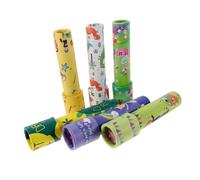 BESPORTBLE 8pièces Kaleidoscope Portable Jouets Créatifs Éducatifs pour Garçon Fille Motifs Mélangés Et Pratique De Fête