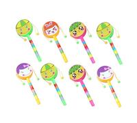 BESPORTBLE 8pièces Portatif Pour Garçon Fille Lot De Tambours Colorés Et Créatifs Educatif Pour Developpe Audition Et Cognition